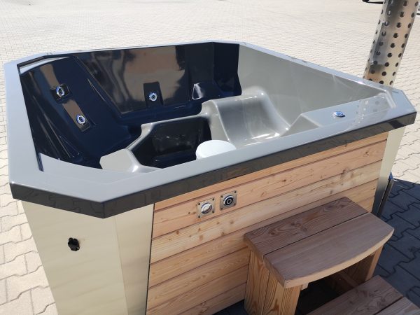Ciubar jacuzzi din acryl cu soba integrata[ECHIPAT] - imagine 2