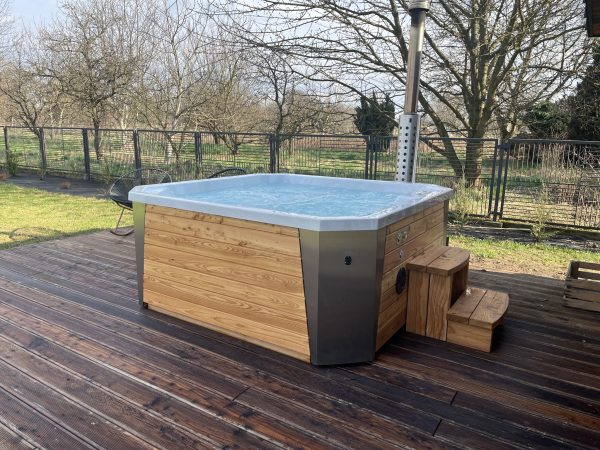 Ciubar jacuzzi din acryl ¬HYBRID¬soba integrata si incalzitor electric[ECHIPAT COMPLET] - imagine 4