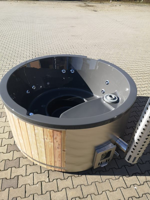 Ciubar Rotund D2m din Acryl (4 pers) ¬HYBRID¬Soba Integrata si Incalzitor Electric[ECHIPAT COMPLET] - imagine 4